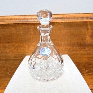 Rogaska Cut Crystal Perfume Bottle With Dauber